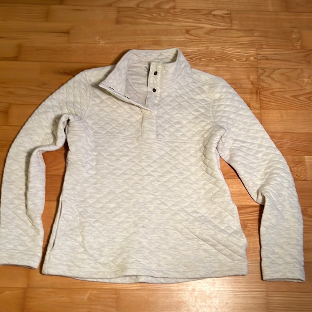 Quarter button down Avalanche pull over